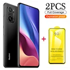 Закаленное стекло 9D с полным покрытием для Redmi K40 Pro Plus, защитная пленка для экрана Redmi k, 40, proplus, k40pro, стеклянная пленка, 2 шт.