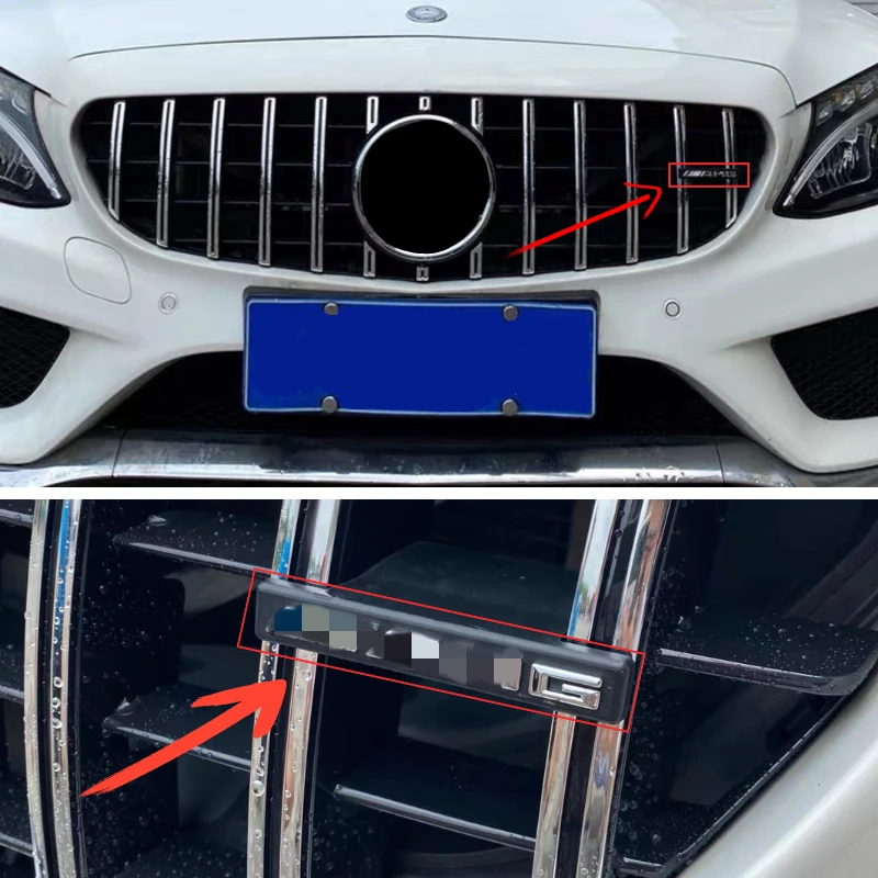 Для Mercedes Benz AMG W212 W202 W211 W210 W205 CLA CLS GT Big G G63 GTR T образная Автомобильная наклейка с