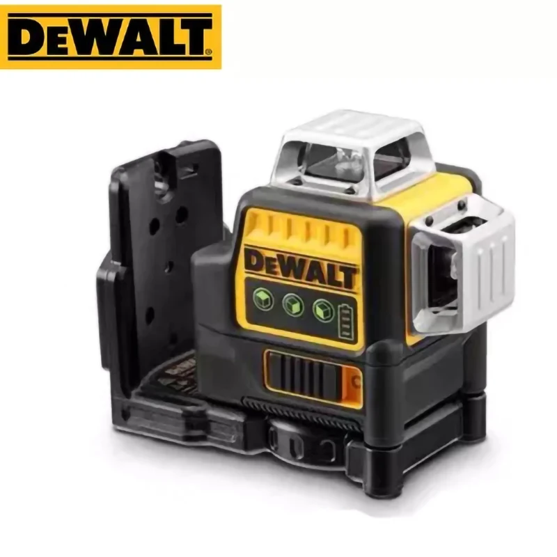 Лазерный уровень DEWALT DW089LG12 зеленый лазер с автоматическим выравниванием на 360
