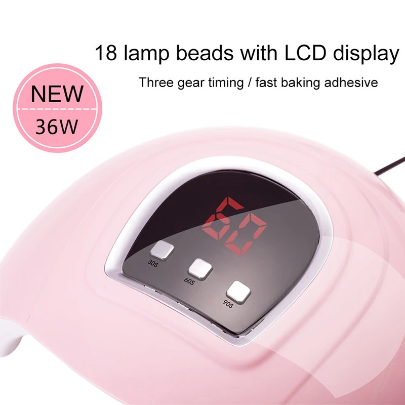 

Nail Dryer LED Nail Lamp UV Lamp for Curing All Gel Nail Polish With Motion Sensing Manicure Pedicure Salon Tool