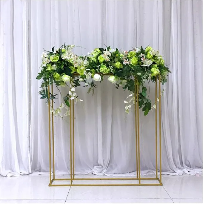 

Gold Metal Flower Stand high centerpieces Wedding Floral Arrangement Table Centerpiece Decoration