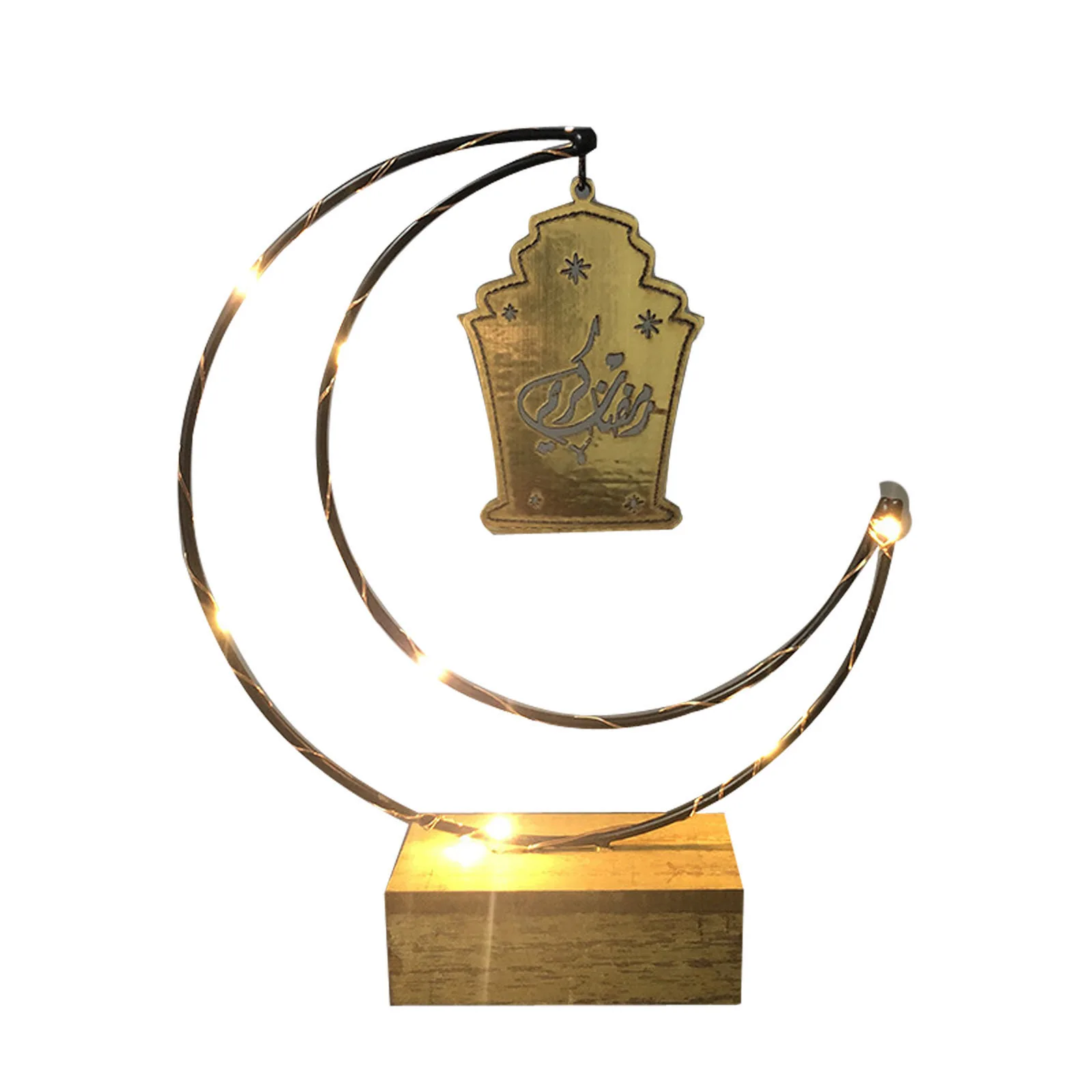 

3.5M Moon Star LED Light String EID Mubarak Ramadan Decoration Islamic Muslim Party Decor Eid Al Adha Ramadan And Eid Decor