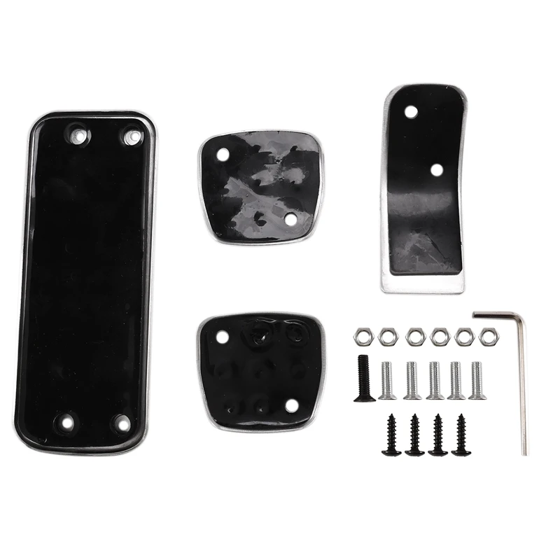 1 набор серебряных ускоритель сцепные подножка педали наклейки TTCR II