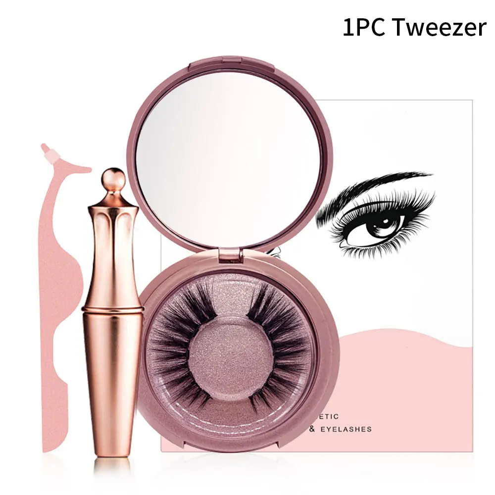 3D норковые волосы Магнитная ресница костюм долговечные натуральные