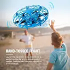 Мини-Дрон индукция левитации Плавающий НЛО Infraed ручной зондирования самолета электронная модель Quadcopter небольшой drohne игрушка для детей