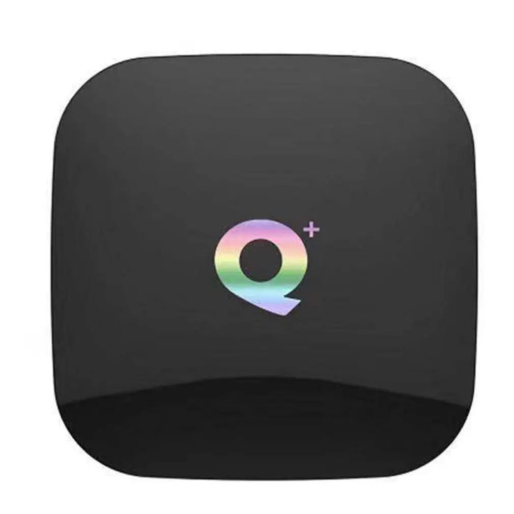 Q плюс Смарт ТВ коробка Android 9 0 4 Гб Оперативная память 32GB/64GB Встроенная ядра H.265 USB3.0