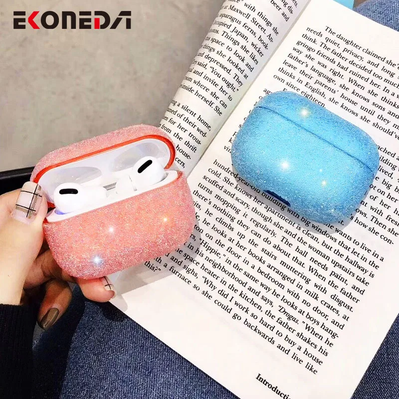 EKONEDA защитный чехол для девушки Airpods Pro Чехол роскошные блестящие бриллианты pro