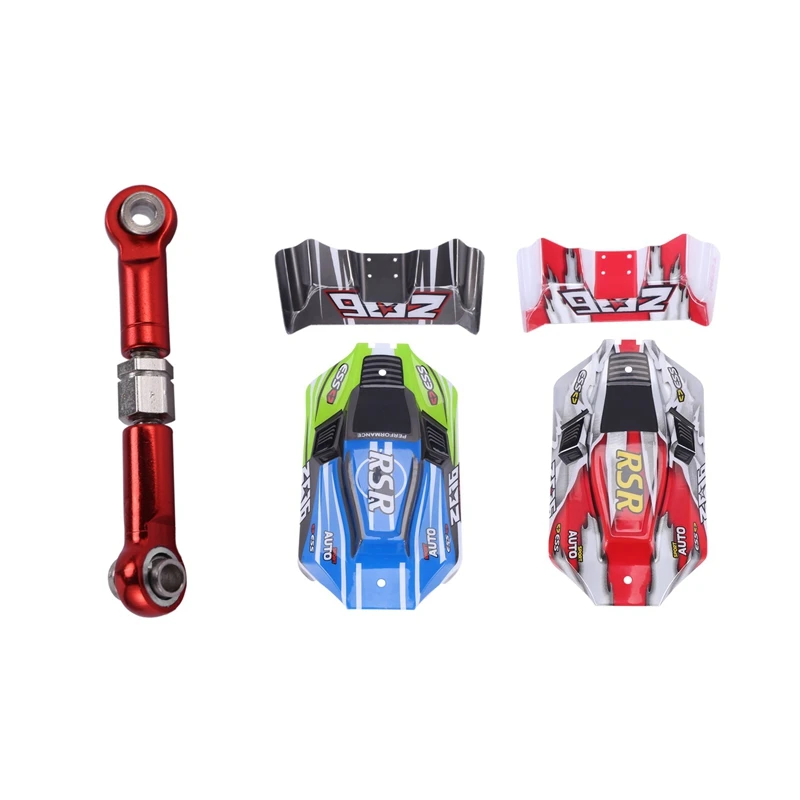 

Обновленные Металлические Регулируемые стержни для WLtoys A959B A969 A979 K929, запчасти для радиоуправляемых автомобилей, красный и 1 комплект, корпус...