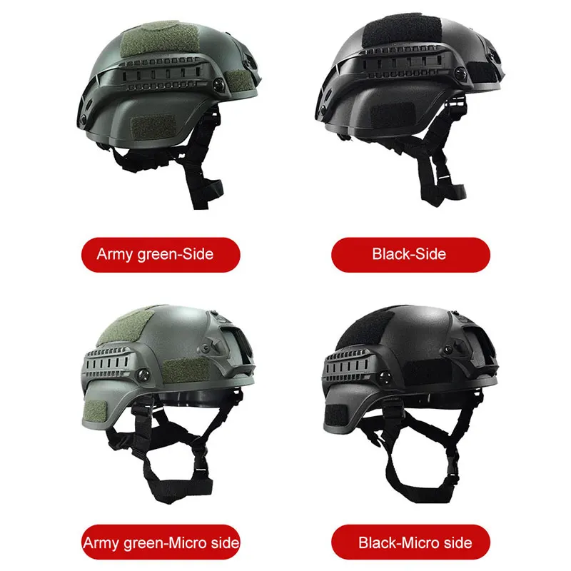 Высококачественный Сверхлегкий тактический армейский Быстрый шлем MICH2000