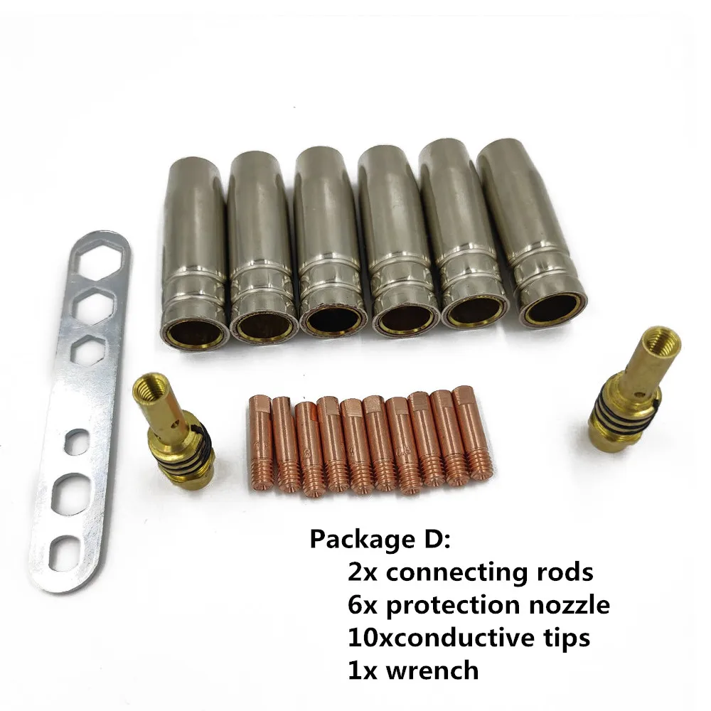 24 шт. сварочный фонарь насадка часть комплект коническая с длинным рукавом в