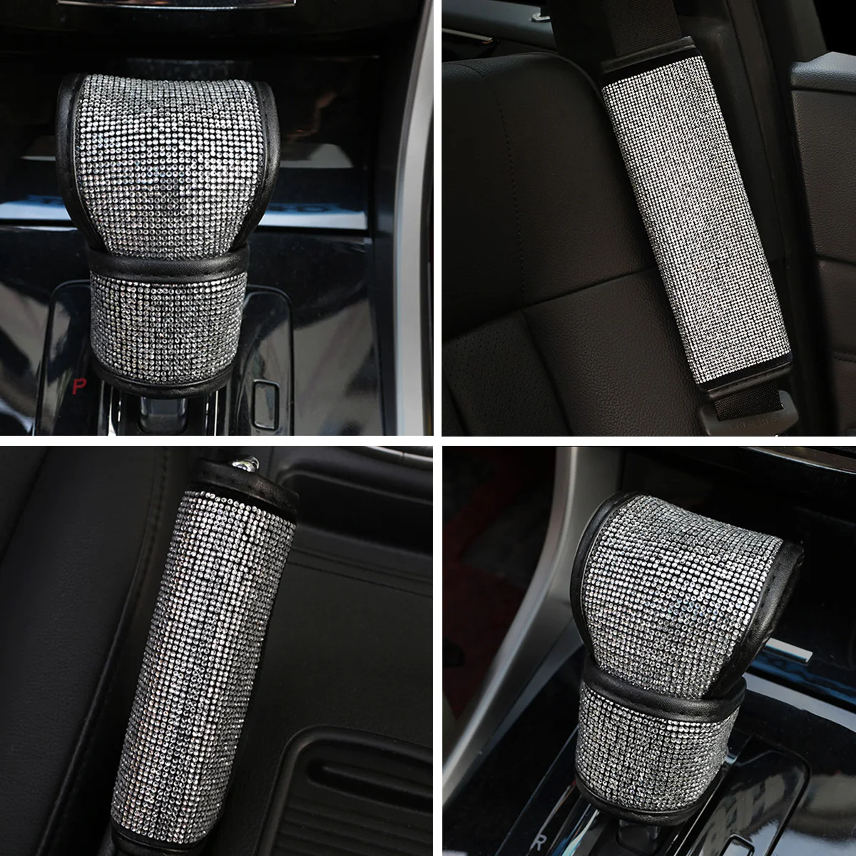 1 комплект Противоскользящий полностью Алмазный кристалл Автомобильный Ручной