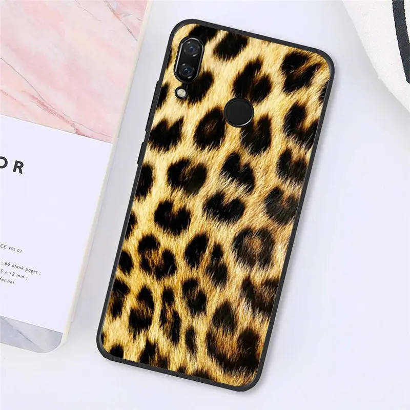 Модный чехол MaiYaCa с тигровым леопардом для телефона Xiaomi Redmi8 4X 6A 9 8A note pro 5Plus Note4 5 7