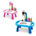 Детский проектор художественная живопись доска игрушки живопись стол Искусство Музыка ремесла обучающая игрушка офисный подарок