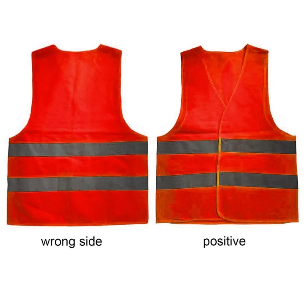 Светоотражающий Предупреждение ющий жилет рабочая одежда высокая видимость