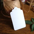 100 шт. этикетки из крафт-бумаги DIY упаковка для поделок бирки подарок СвадьбаДень рождения Драже Конфеты Коробки ценники для цветов