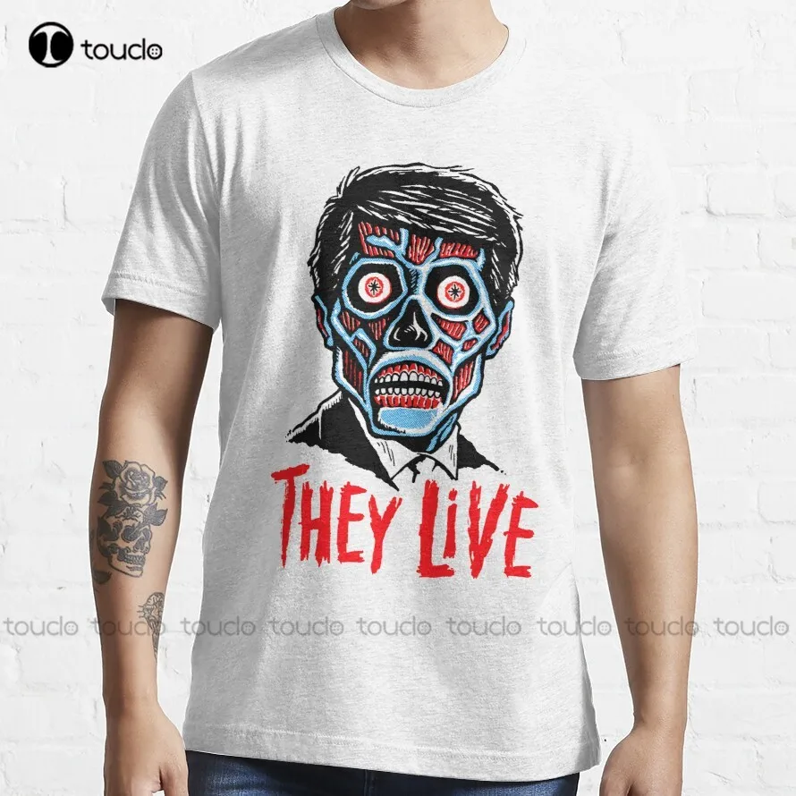 

They Live!!! Roddy Piper Chew Bubblegum Kick Ass T-Shirt Custom Aldult Teen Unisex Digital Printing Tee Shirt Fashion Funny New