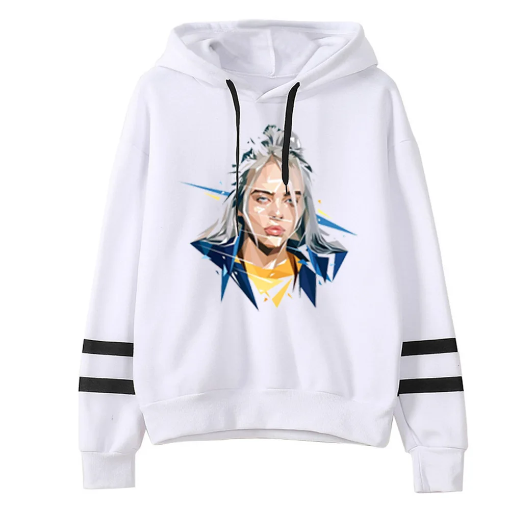 Billie EIlish Женская толстовка с капюшоном Толстовка в повседневном стиле модная