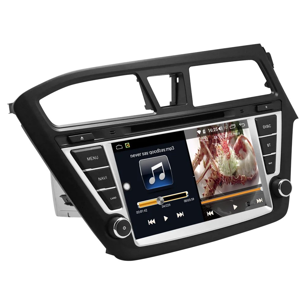 Автомобильный мультимедийный плеер 2 Din Android 8 1 автомобильный DVD ForHyundai I20 2015-2017