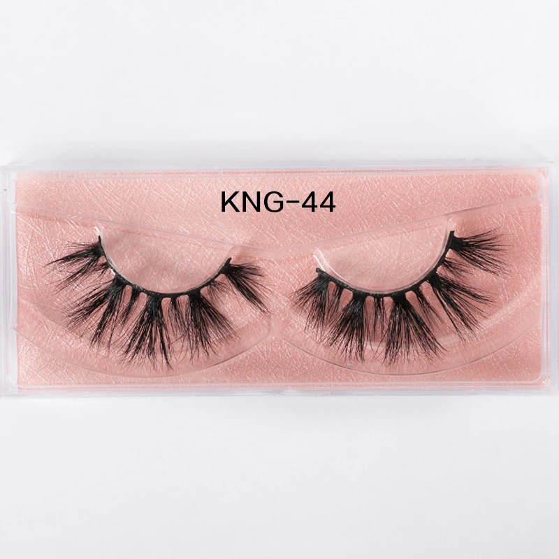 KNG-44 Eyewin ресницы 3D норковые накладные ресницы натуральные длинные ресницы драматические объемные ресницы макияж для ресниц норковые ресницы искусственные ресницы 25 мм ресницы - Цвет: KNG-44
