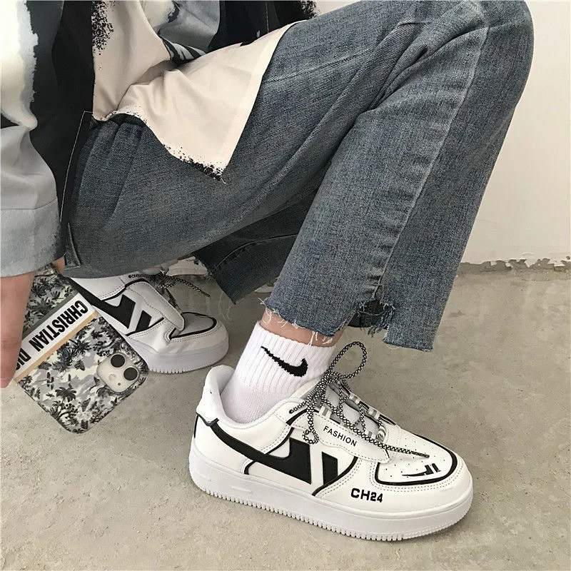 

Fashion 2020 Women Leather Sneakers Comfortable Sport Running Sneaker White Casual Shoes woman Shoes Fashion Breathable Shoes