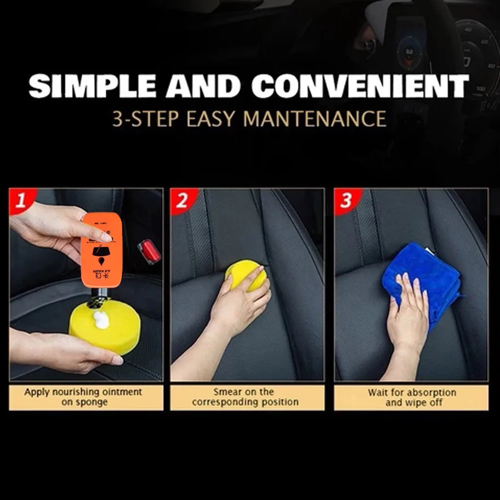 Крем для ремонта кожи автомобиля восстановленная паста ухода за салоном и |