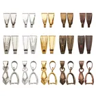 Латунные защелки и соединители для ледорубов для изготовления кулонов, фурнитура для ювелирных изделий