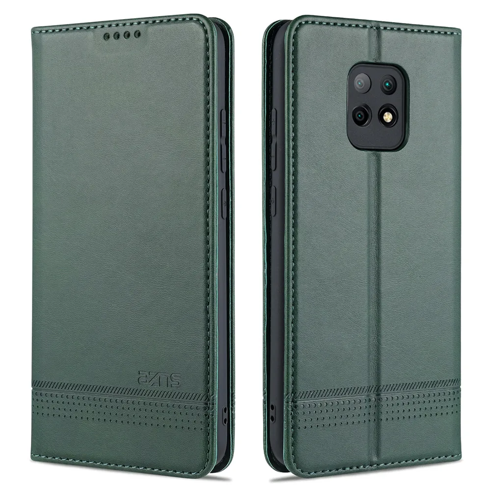 Чехол для телефона Xiaomi Redmi 10X 5G чехол funda Роскошный кожаный чехол с магнитным замком с откидной крышкой с отделением для карт для Xiomi Redmi 10X 5G 10X 5G Coque