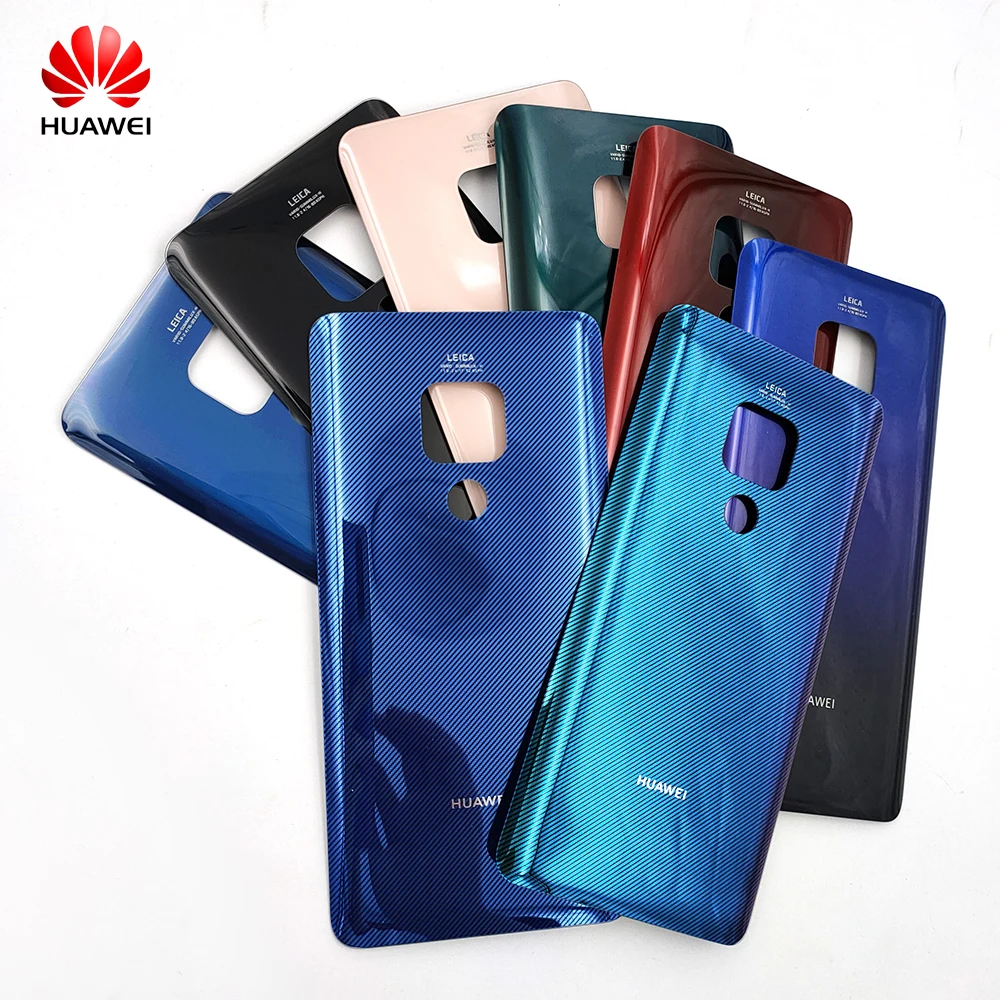Оригинальный стеклянный корпус Huawei Mate 20 сменная задняя крышка корпуса