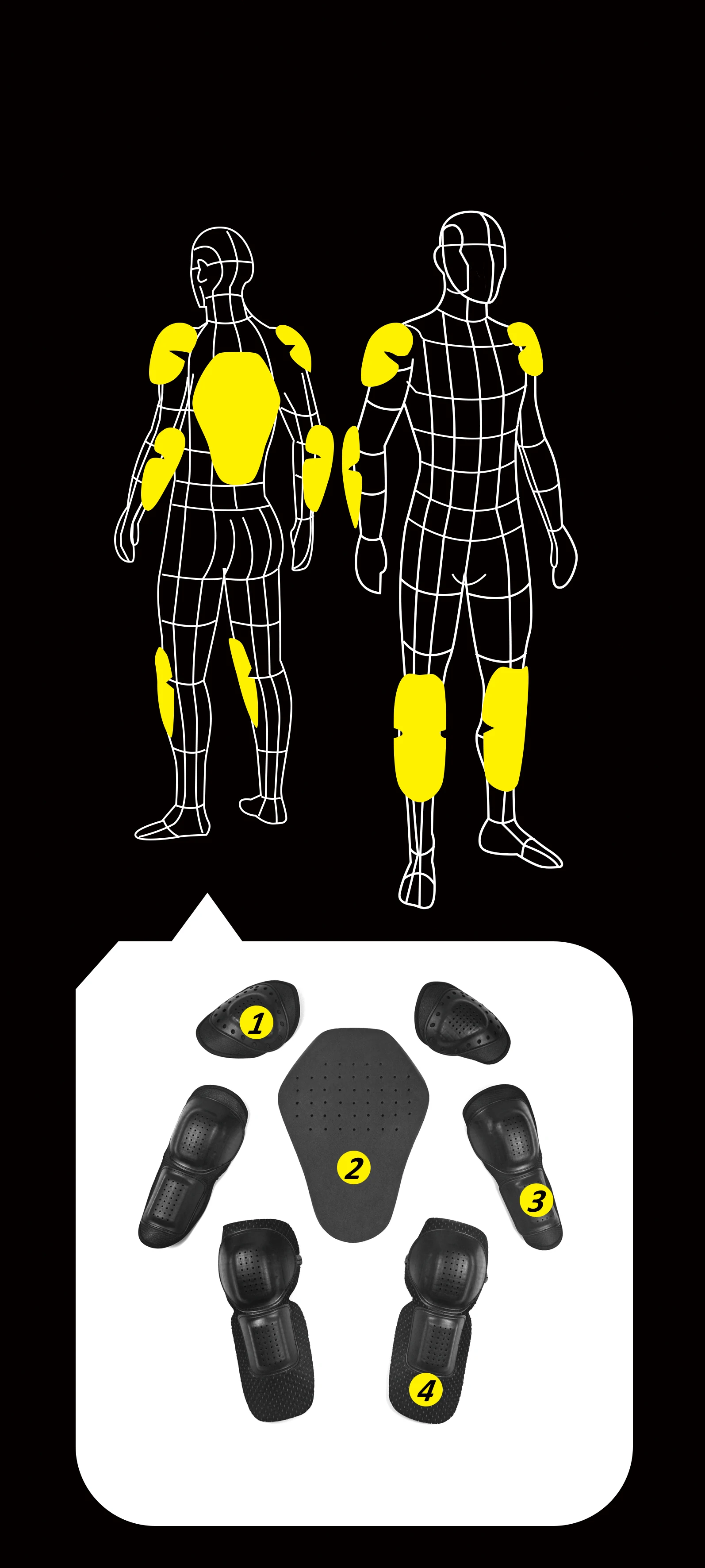 Мотоциклетная куртка брюки водонепроницаемая Светоотражающая Защитная