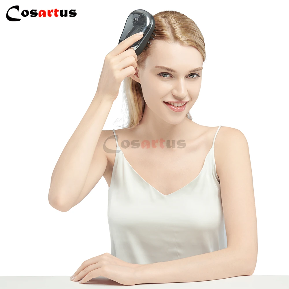 

Hair Growth Treatment Laser Head Massage Comb Beauty Care Sonic VibrationEquipment Brush Grow Loss Therapy Scalp Waterproof