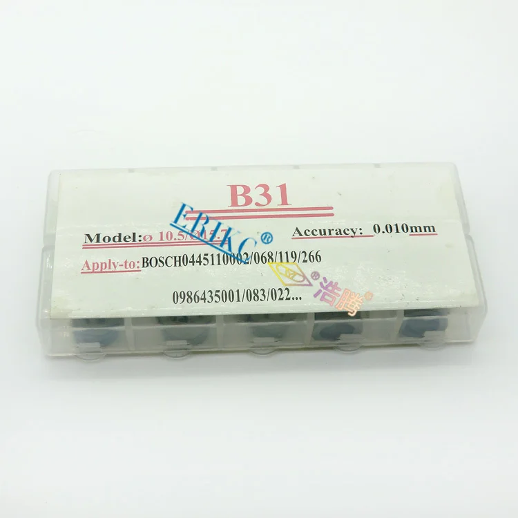 

ERIKC B31 дизельные инжекторные шайбы, наборы прокладок для впрыска топлива, три размера: 1,19 мм, 1,20 мм, 1,21 мм (50 шт./размер)