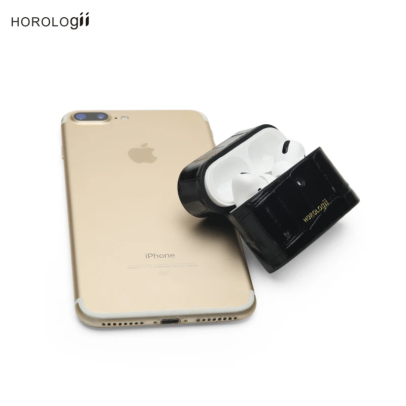Индивидуальное обслуживание для роскошных кожаных чехлов horology Airpods Pro