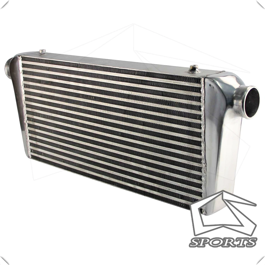 Алюминиевый турбоохладитель с передним креплением 600*300*76 мм бар и пластина 2 5