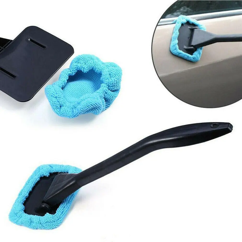 

1Pcs Microfiber Detachable Car Wash Brush Car Washer Auto Window Clean Windshield Cloth Car Washing Tools Washable Shine Cloth
