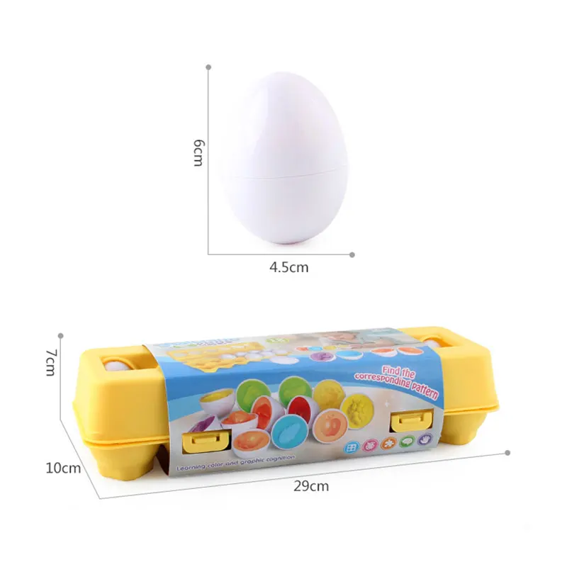 

Educational Toys For Children Smart Egg 3D Puzzle Kids Early Learning Toys Shape Matching Math Toys Montessori Develop Toys