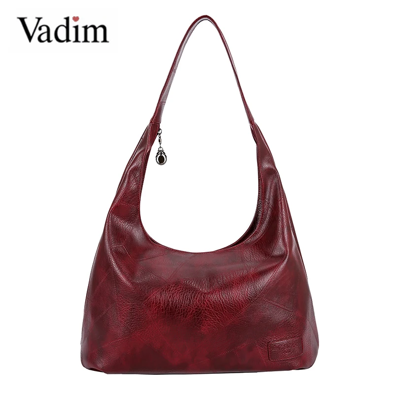 Женская сумка хобо Vadim в стиле ретро дизайнерская дамская сумочка с ручками