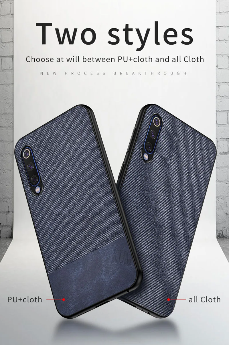 Мягкий чехол-рамка для Xiaomi mi CC9 CC9E 9T Pro mi 8 9 SE A3 A2 Lite Red mi K20 Pro 7A Note 7 6 Pro тканевый ударопрочный чехол