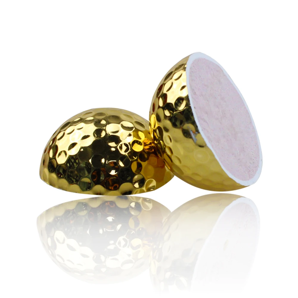 1 шт. Позолоченные мячи для гольфа золотой мяч Практические|Мячи гольфа| |