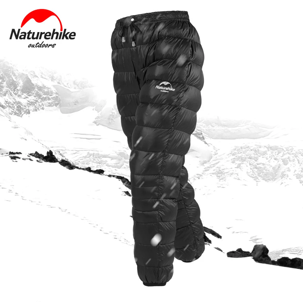 Naturehike унисекс уличные штаны с гусиным пухом зимние водонепроницаемые