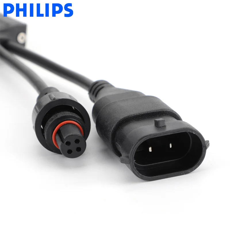 Philips светодиодный Ultinon H11, незаменимый светодиодный автомобильный светильник, 6000 K, яркий белый светильник, настоящий автомобильный головной светильник, лампы 11362UE X2, пара