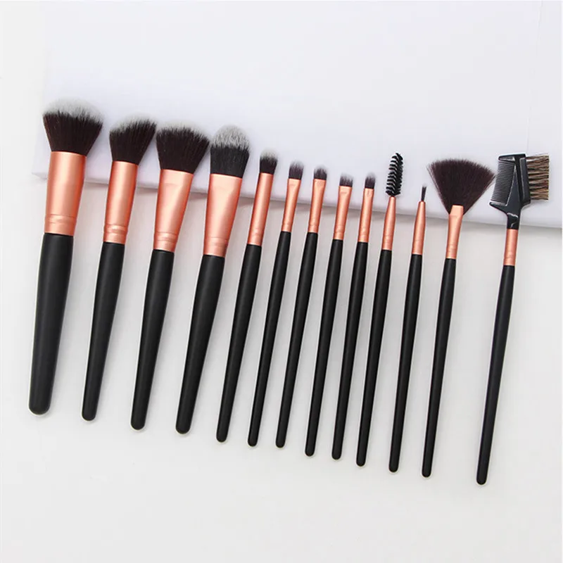 

13 PCS Makeup Brushes Set Eye Shadow Foundation Eyeliner Eyelash Lip Make Up Brush Cosmetic Beauty Makeup brush Tool Kit