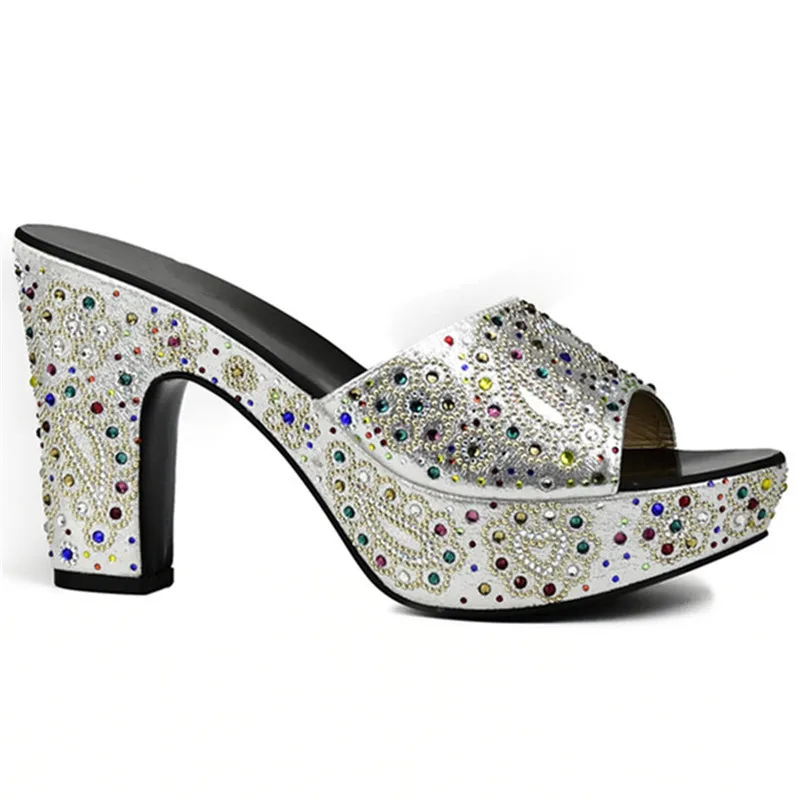 Свадебные женские туфли черного цвета в африканском стиле Большие размеры 43