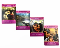 2019 full english romance oracle cards deck mysterious angels tarot cards guidance divination fate fortune card game