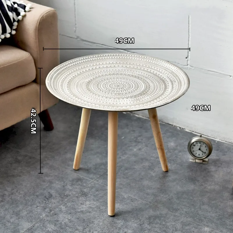 

Simple Style Tea Coffee Table Living Room Tables Home Bed-table Combination Decorations