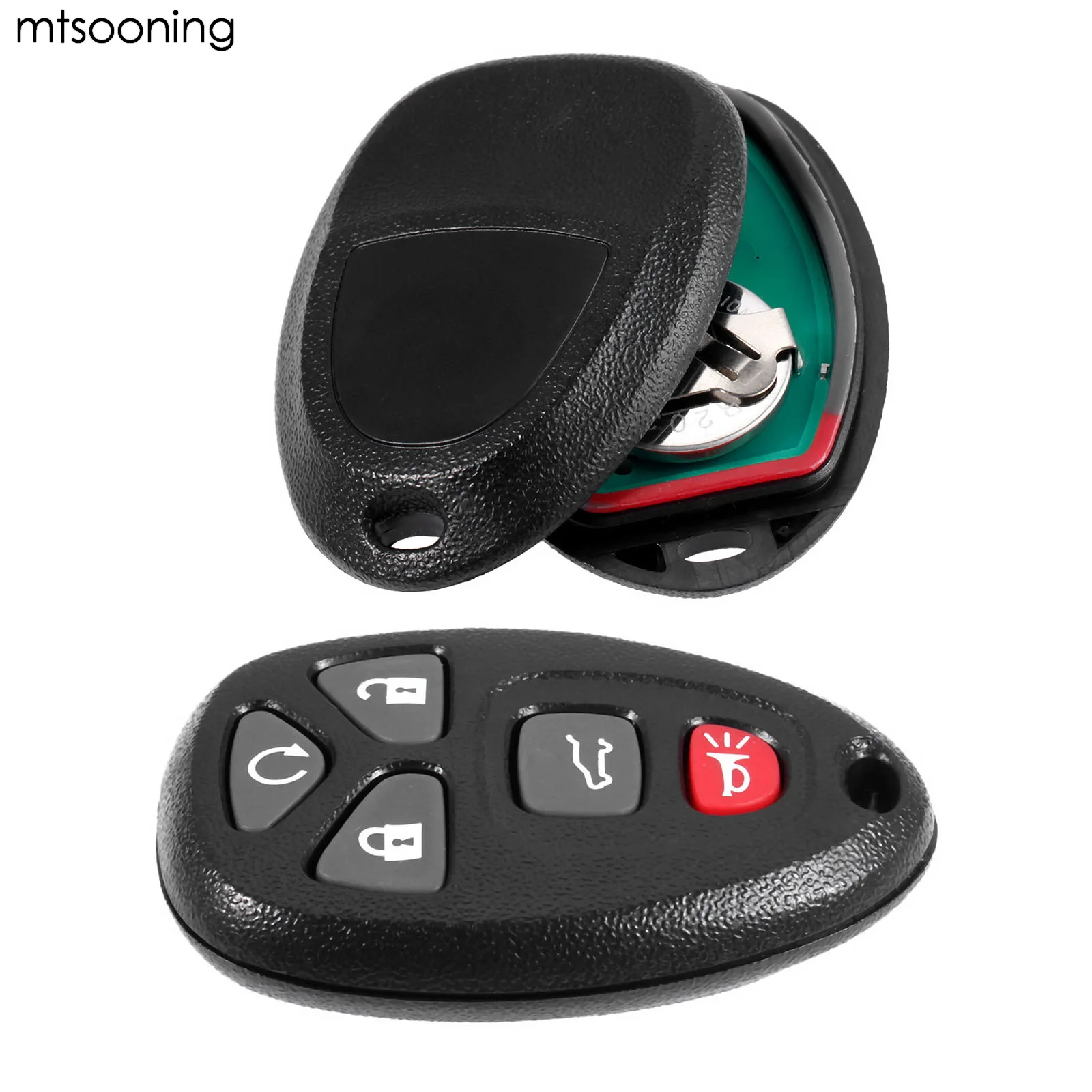 Mtsooning 2 шт пульт дистанционного ключа Fob корпус 5 кнопок OUC60270 для Chevrolet Suburban Cadillac Buick