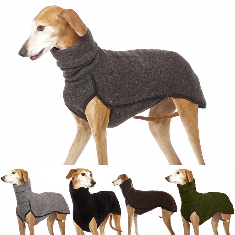 

Medium Large Dogs High Collar Pet Clothes Winter Warm Big Dog Coat Pharaoh Hound Great Dane Pullovers Mascotas Dogs Sweater