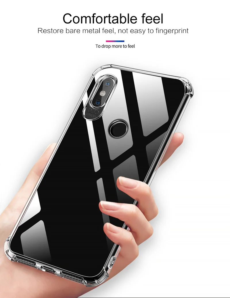 Противоударный чехол с подушкой безопасности для Xiaomi Redmi K30 Pro Zoom мягкий из ТПУ
