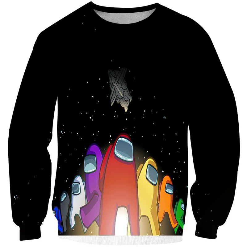 

2020 Baby Boys Hoodies Among Us Kids Clothes Hot Sale Funny Game Girls Pullover Cartoon Boys Sweatshirt Tops Long Sleeve Child