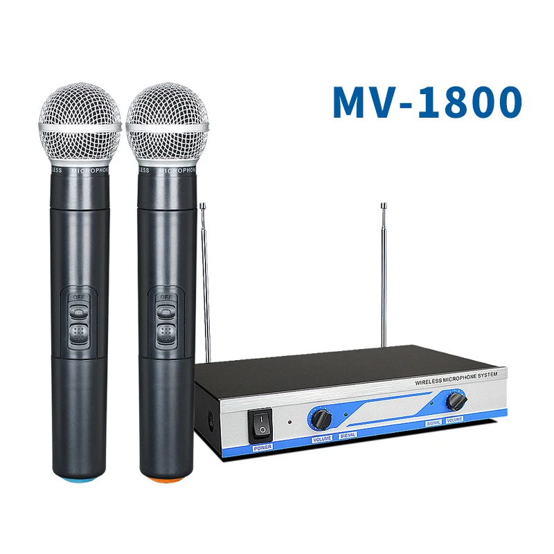 Лучшие предложения беспроводной микрофон с двойным УКВ карманный приемник для