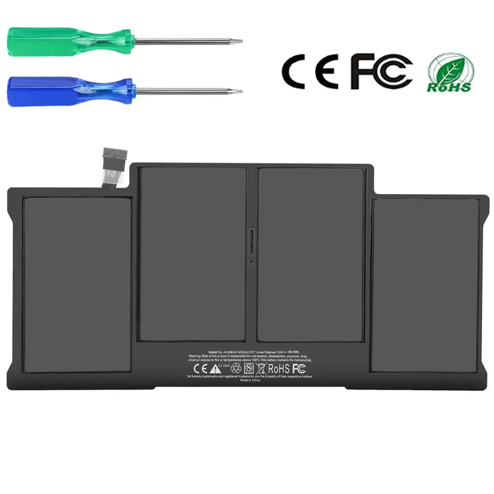 Высококачественный аккумулятор для ноутбука Apple MacBook Air, 13 дюймов, A1466, 2012 год, A1369, 2011, 2012, 2013, 2014, производство, замена A1405, A1496